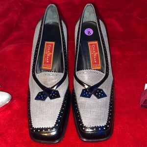 Cole Haan square toe vintage heel